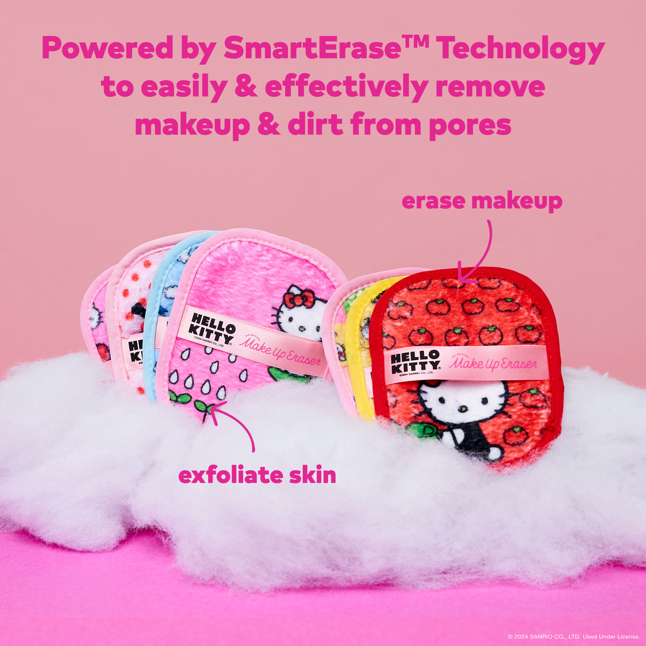 The Original Makeup Eraser 7-Day Set - Hello Kitty Design