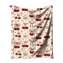 Dmlowu Extra Large Fleece Blanket - Cozy Throw Blanket Gift for Women Men, Breathable Throw Blanket for Couch Sofa Bed, 40x51" Gentle Fluffier Fuzzy Blanket for Valentines Day Decorations