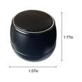 thumbnail image 3 of Home Appliances ZKCCNUK Gadgets, New F10 Bluetooth Audio Mini Home Outdoor High Volume Small Steel Cannons Wireless Coupled Voice Speaker, Stocking Stuffers for Adults Famliy, 3 of 6