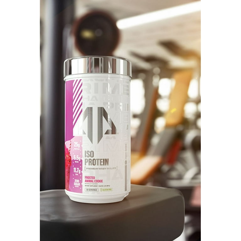 Alpha Prime Supplements ISO Protein Premium Whey Isolate Powder