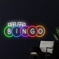 thumbnail image 2 of Handmadetneonsign Bingo Game Neon Sign, Game Player Wall Art Decor, Gaming Room Wall Decor, 2 of 4