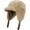 Dpl2-khaki, variant on Zhengup Aviator Trapper Hat Russian Eskimo Trooper Hats with Visor Ear Flaps Ushanka Hat Winter Skiing Cap Hunting Fur Hats