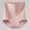 Pink, variant on JUSLIO Panties for Women Cotton Briefs High Waisted Breathable Comfortable Underwear Beige L
