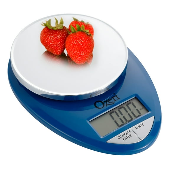 Ozeri Pro Digital Kitchen Food Scale, 0.05 oz. to 12 lbs. (1 gram to 5.4 kg)