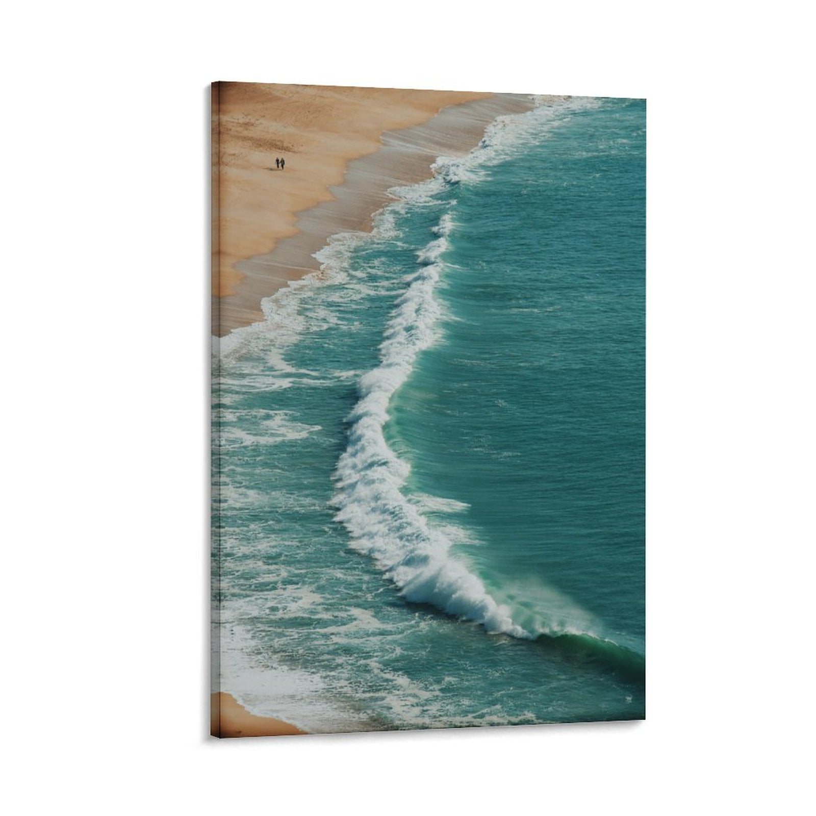 AIKELAN Beach Landscape Wall Art Pictures Sunset Ocean Canvas Prints