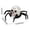black, variant on MXTPOV Halloween Scary Skeleton Spider Ornaments Home Decor