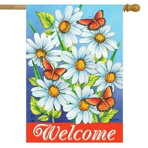 Briarwood Lane Sunshine Daisies House Flag