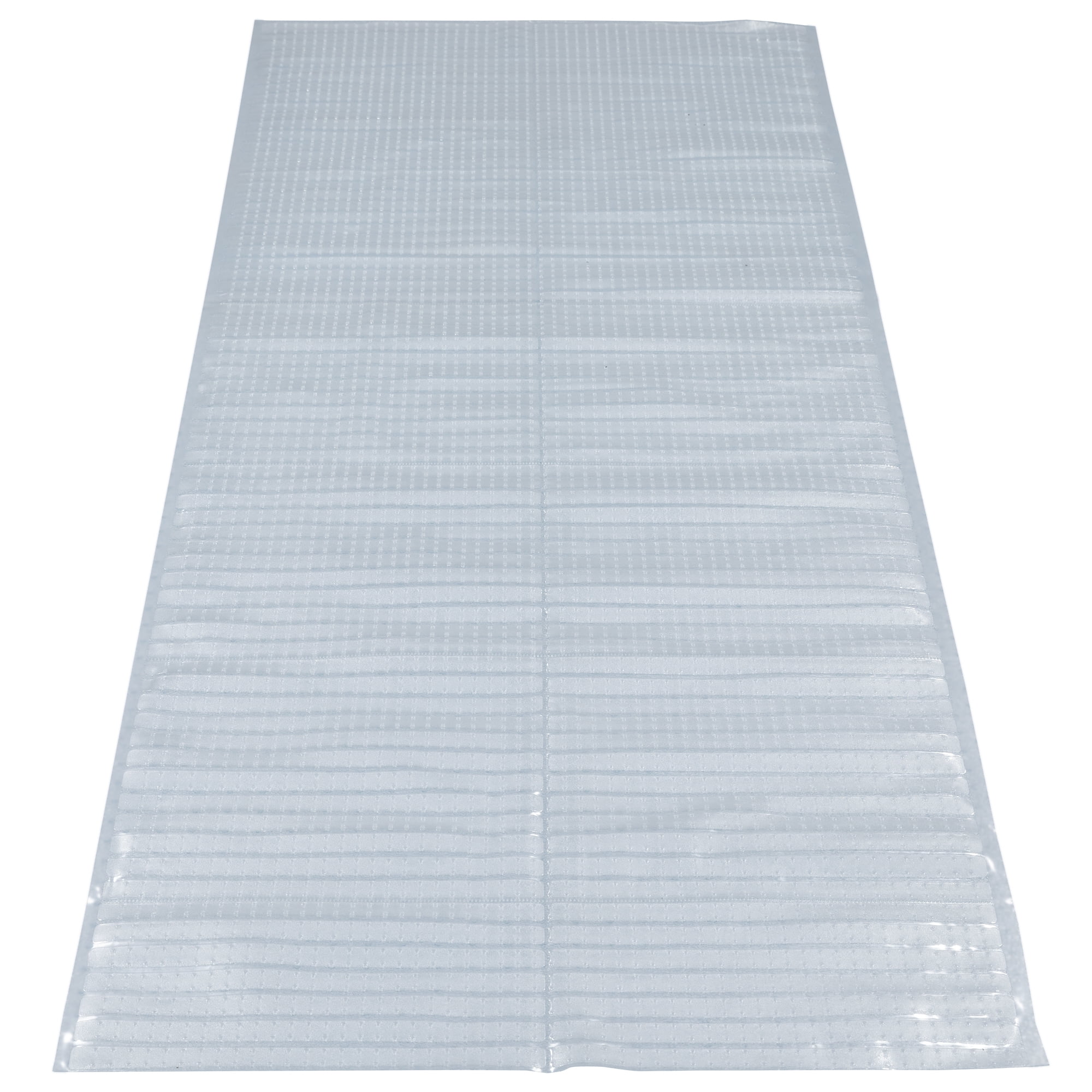 Ottomanson Floor Protector Waterproof Non-Slip Rubberback 2x10 Indoor Protector Runner Rug, 2'2" x 10', Clear