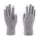 thumbnail image 3 of Guantes de punto para hombre, extra grandes, forrados con vellón, de lana gruesa, para otoño e invierno, cálidos, para conducir y con pantalla táctil, 3 of 5