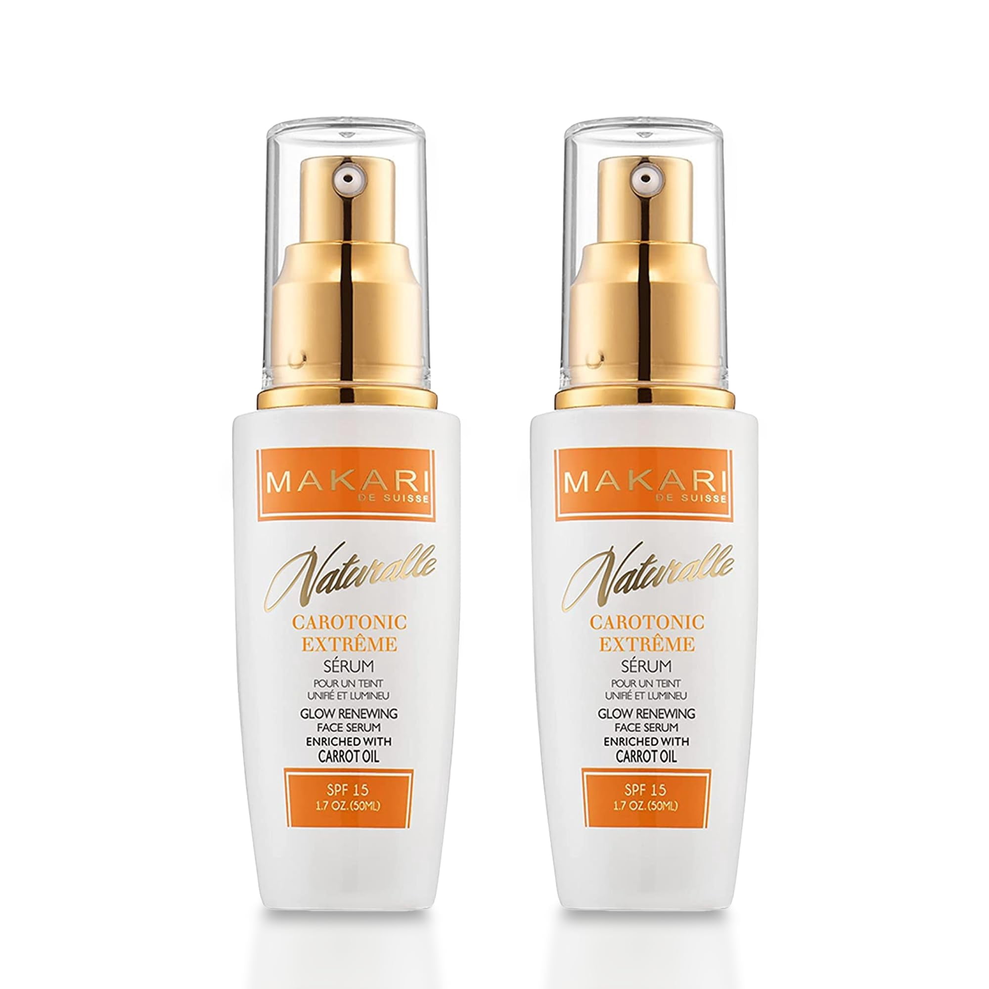Sérum De Luxe éclaircissant Makari Naturalle - 500 Ml - Pour Une Peau Lumineuse Et Unifiée