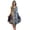 Grey Purple Umbrella Dress, variant on Tie Dye Summer Dress - Beach Cover Up (Lilac Black Umbrella Dress, Small)