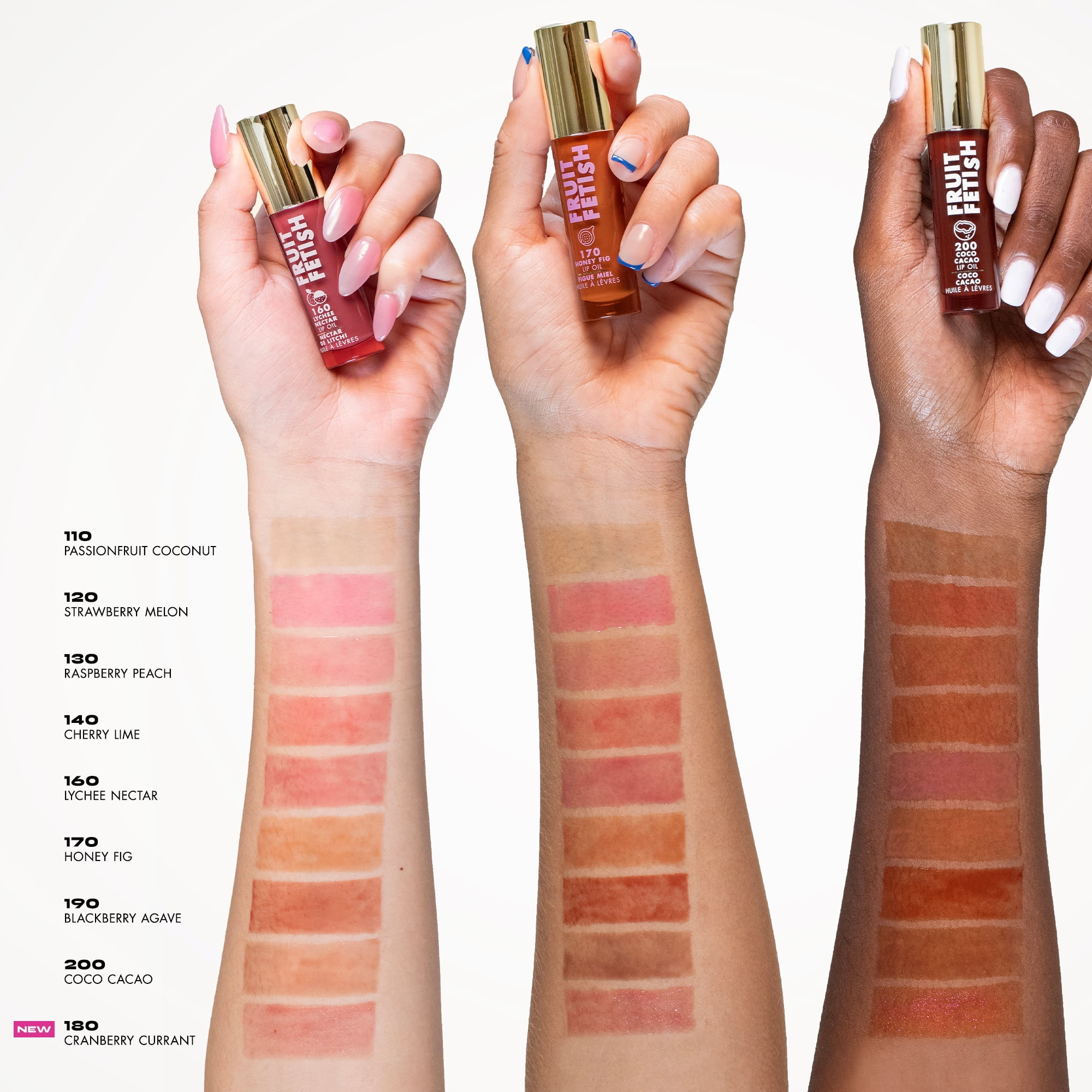 Milani Fruit Fetish Lip Oil, Cranberry Currant