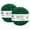 Emerald, variant on Lion Brand Yarn Cover Story 300G Peppermints #6 Super Bulky, Polyester 10.5 oz/300 g, 164 yds/150 m, 2-Pack