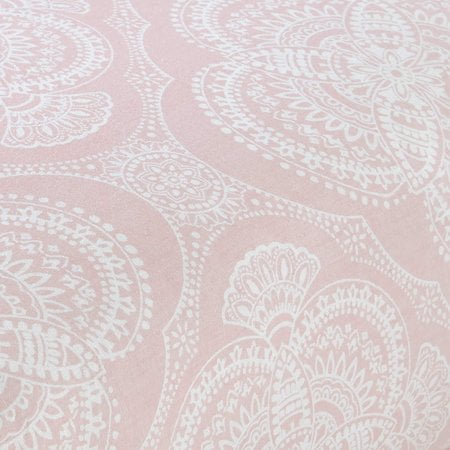 Levtex Home Baby Willow Medallion Fitted Crib Sheet, Pink/White