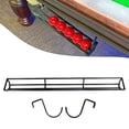 thumbnail image 1 of Riel deslizante para mesa de billar, accesorios de billar, riel de caída de bolas, fácil instalación, rieles deslizantes para troneras de billar, piez Negro, 1 of 8