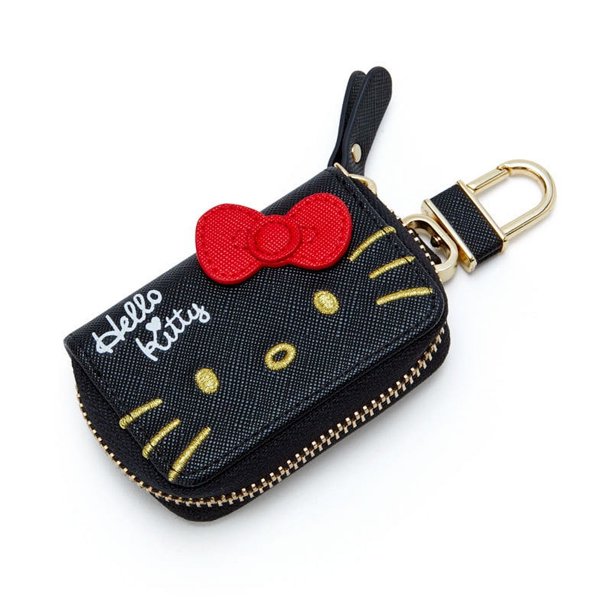 Tenedor dominante promocional del cuero de la PU de la caja de la llave del coche de lujo del llavero de encargo en bulto para el anime del gatito del hola