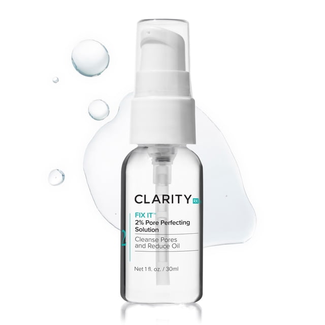 Solución perfeccionadora de poros ClarityRx Fix It 2% de ácido salicílico