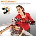 thumbnail image 2 of Drill Buffing Sponge Pads, EEEkit 11pcs 3inch Car Foam Woolen Polishing Pads Replacement Kit, Car Compound Polishing Buffer Drill Sponge Kit Set for Car Sanding, Polishing, Waxing, 2 of 9