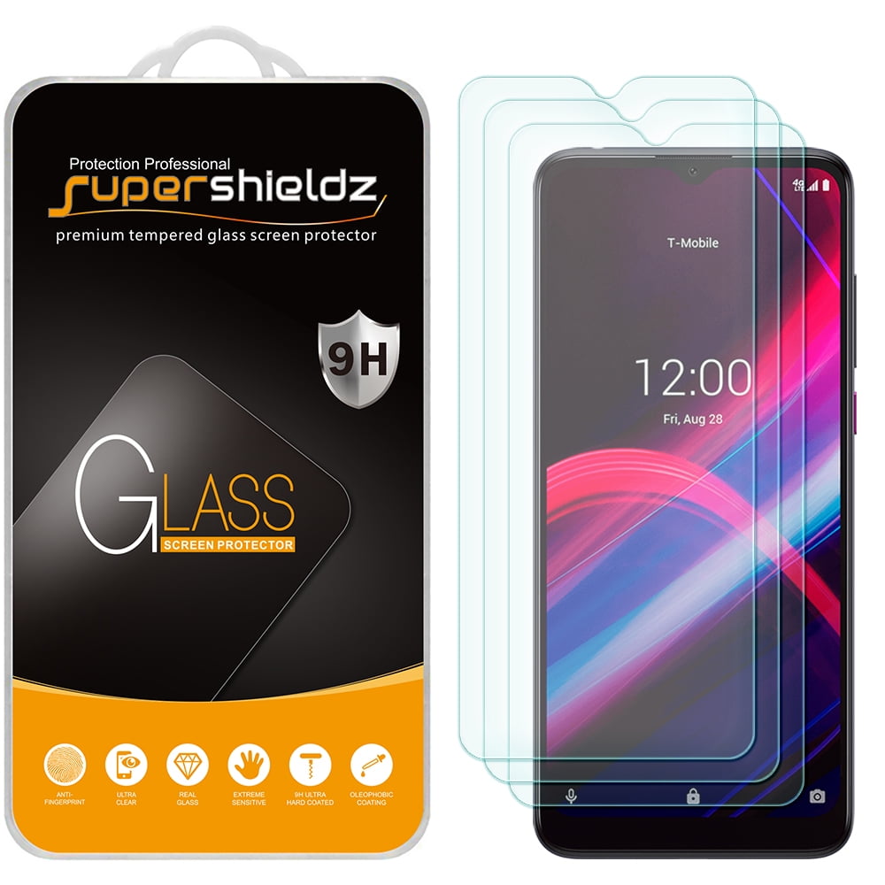 [3Pack] Supershieldz for TMobile Revvl 4 Plus Tempered Glass Screen