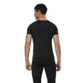 thumbnail image 4 of Fymall Men's Quick Dry Short Sleeve Compression Shirt Stretch Athletic Base Layer Top Sports Workout Rash Guard T-Shirts, 4 of 9