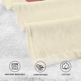 thumbnail image 5 of Yayeee 2 Pack Hand Towels for Bathroom 100% Cotton 16" x 28" Soft Absorbent Kitchen Towel, Colorful Plane Stripes, 5 of 7