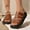 Brown, variant on Women Sandals Slide Platform Sandals for Women Summer Shoes Women Black 6