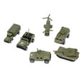 thumbnail image 4 of Military Vehicles Model, Original Packaging Military Car Model, For Kids Children 6pcs / Set, 4 of 8
