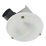 Broan 770RLTK 4in Duct 80 CFM Ventilation Fan 2.5 Sones 120V Galvanized Steel - Brushed Nickel