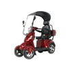 thumbnail image 2 of Trottinette de Mobilité Tout-Terrain avec Auvent à Pneus Réguliers / Découvrez les 4 Roues de Luxe Luxuryton X-1000 et la Caméra de Recul, 2 of 3