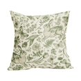 thumbnail image 4 of Decorative Throw Pillow Cover, Farmhouse Tropical Floral Linen Cushion Case for Sofa Couch, Boho Style Outdoor Home Pillowcase, 4 of 4