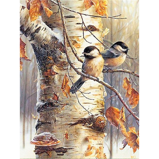 Cuadros Decorativos Kit de pintura de diamante 5D DIY animal Taladro redondo completo Decoración del hogar Ehuebsd Nuevos Originales