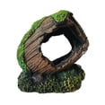 thumbnail image 2 of Decoración de acuario de barril Adorno de acuario Escondite de reptiles Decoración Escondite de betta Cueva de roca Casa Decoraciones de pecera Cueva S, 2 of 8