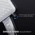 thumbnail image 5 of Shower Head With Hose, Shower Head With Hose 1.5M, Shower Hose With Shower Head Large Shower Head, Hand Shower Shower Head Rain Shower With 6 Jet Types, 5 of 5