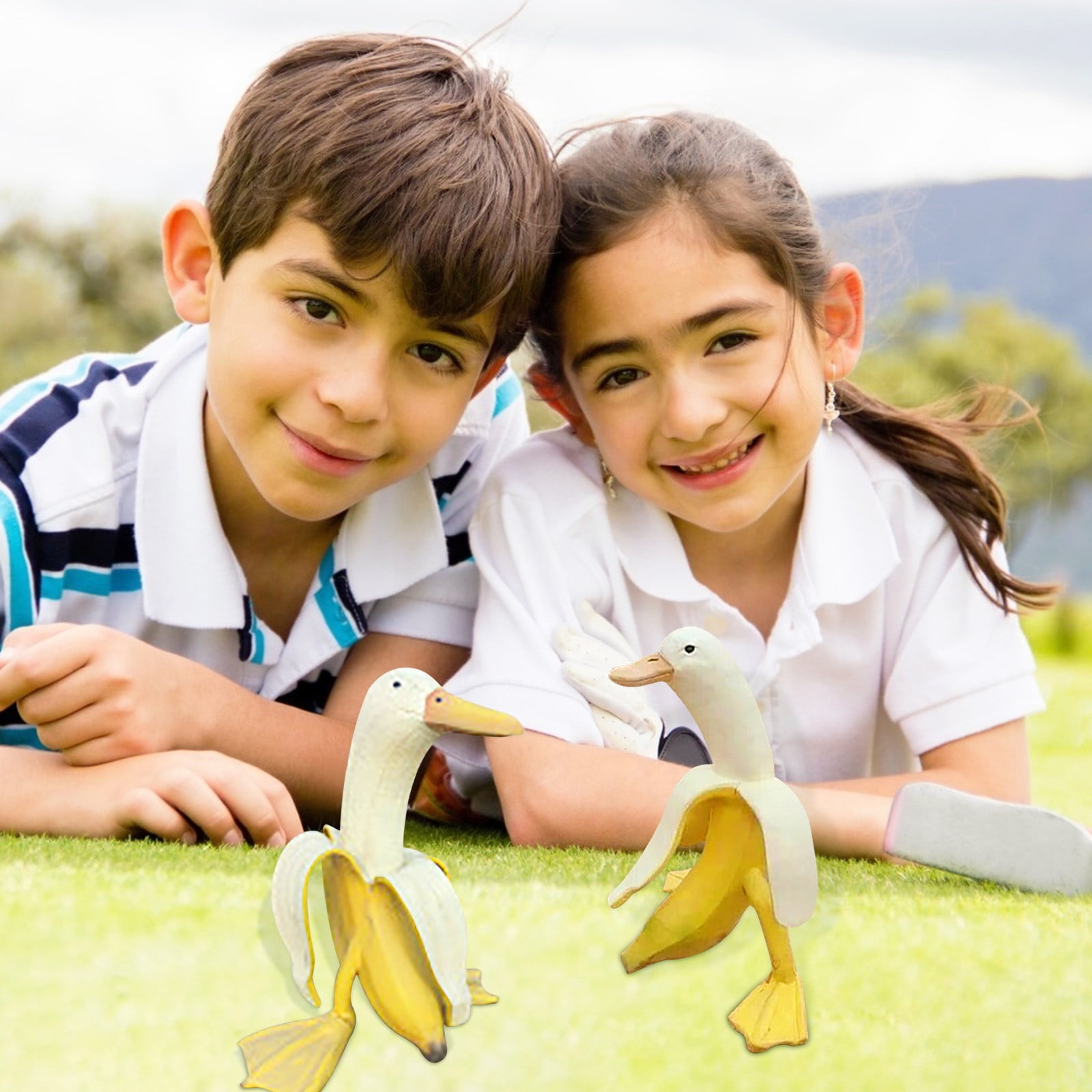 Mikilon Creative Art-Banan-a Creative Banan-a Art Statue Garden