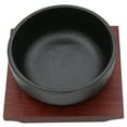 thumbnail image 4 of 1 Set Cast Iron Bibimbap Bowl Korean Cooking Bowl Food Bowl for Rice Soup, 4 of 6