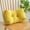 Yellow Home Decor, variant on karymi Olid Color Thickened Waist Cushion Nap Pillow Bedside Chair Sofa Back Cushion Office Prone Sleeping Pillow with Filling Cotton Pillow Birthday Gifts Outdoor and Garden