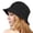 A2/Black, variant on FDOMA Bucket Hats Unisex Sun Summer Travel Beach Fishing Cap for Men Women Teens Unisex Cotton & Denim Upf 50 Packable Summer Travel Beach Sun Hat Solid Color Breathable Hollow Denim Fisherman Hat