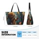 thumbnail image 4 of Fotbe Cute Butterfly Bear Bolsa de Viaje para Playa - Resistente al Agua, Bolsa Tote de Gran Capacidad y Ligera con 7 Bolsillos para Mujeres y Hombres, 4 of 7