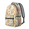 thumbnail image 2 of Pioneer Flower Floral Print Pattern Backpack for School, Cute School Bag with Adjustable Shoulder Straps and Padded Back, 15.3"x11"x7.1", 2 of 5