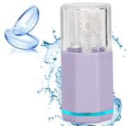 Tebru Contact Lens Washer Portable Contact Lenses Cleaning Tools Ultrasonic Automatic Cleaner,Automatic Contact Lens Washer,Contact Lens Washer Cleaner