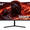 Black, variant on CRUA 24" 165Hz/180Hz Curved Gaming Monitor,FHD 1080P Computer Monitor,FreeSync,99% SRGB,Low Motion Blur-Black