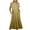 Gold, variant on Penkiiy Women Shiny Print Short Sleeve Dress Loose Plain Casual Summer Flowy Tiered Long Maxi Dresses with Pockets L Light Blue