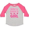 thumbnail image 3 of Inktastic Gigi and Papa Girl Cute Granddaughter Girls Toddler T-Shirt, 3 of 5