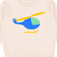 thumbnail image 3 of Inktastic Blue Helicopter Toddler Sweatshirt, 3 of 4