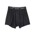 thumbnail image 2 of Bolter Men's 4 Pack Performance Boxers Shorts (X-Large, Black/Grey), 2 of 4