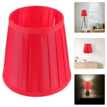 SEWCHICS Household Lamp Shade Red Cloth 1Set For Interior Designers