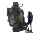 thumbnail image 1 of Hiking Water Bottle, 1L Insulated with Camouflage Cover, Leakproof for Camping, 1 of 5