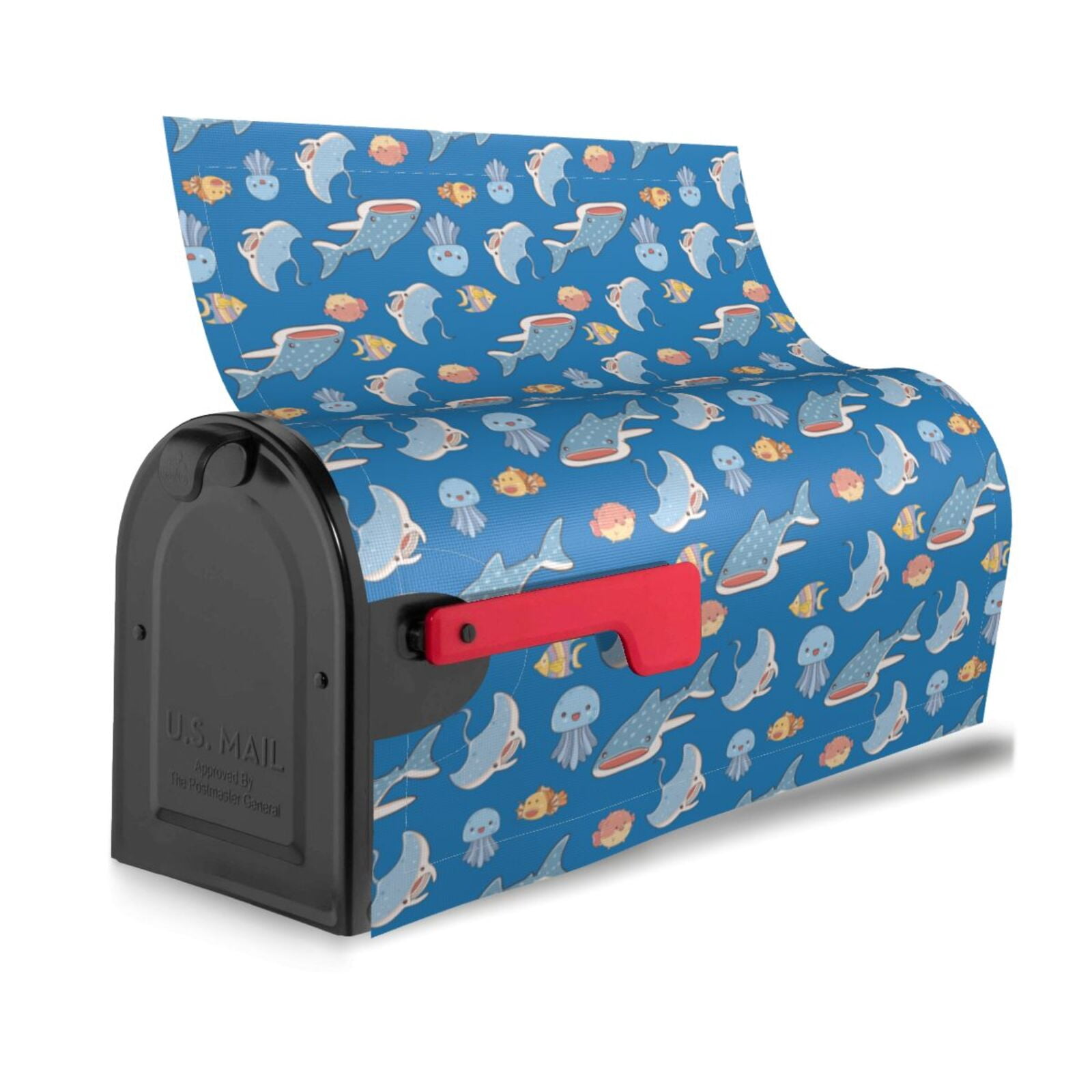 Kdxio Magnetic Mailbox Cover 21x18 in Mailbox Cover Outdoor Decoration Holiday Mailbox Covers for Home Garden Yard-21x18 in