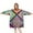 Multicolor Ethnic Mandala, variant on Wearable Oversized Blanket,Multicolor Ethnic Mandala Pattern Wearable Blanket Hoodie for Adults,Cozy Hooded Blankets with Super Pockets,Super Warm Fuzzy Pullover for Women & Men