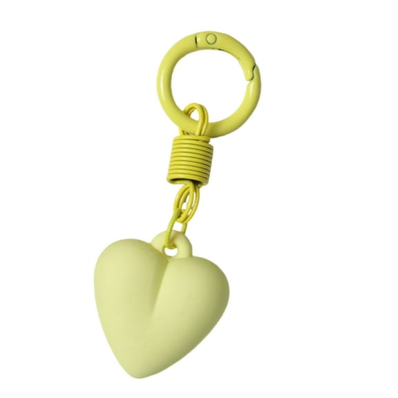 RUISINERY Heart Keychain Creative Keyrings Korean Styles Keychains Backpack Hanging Ornaments Car Key Rings for Bag Decoration